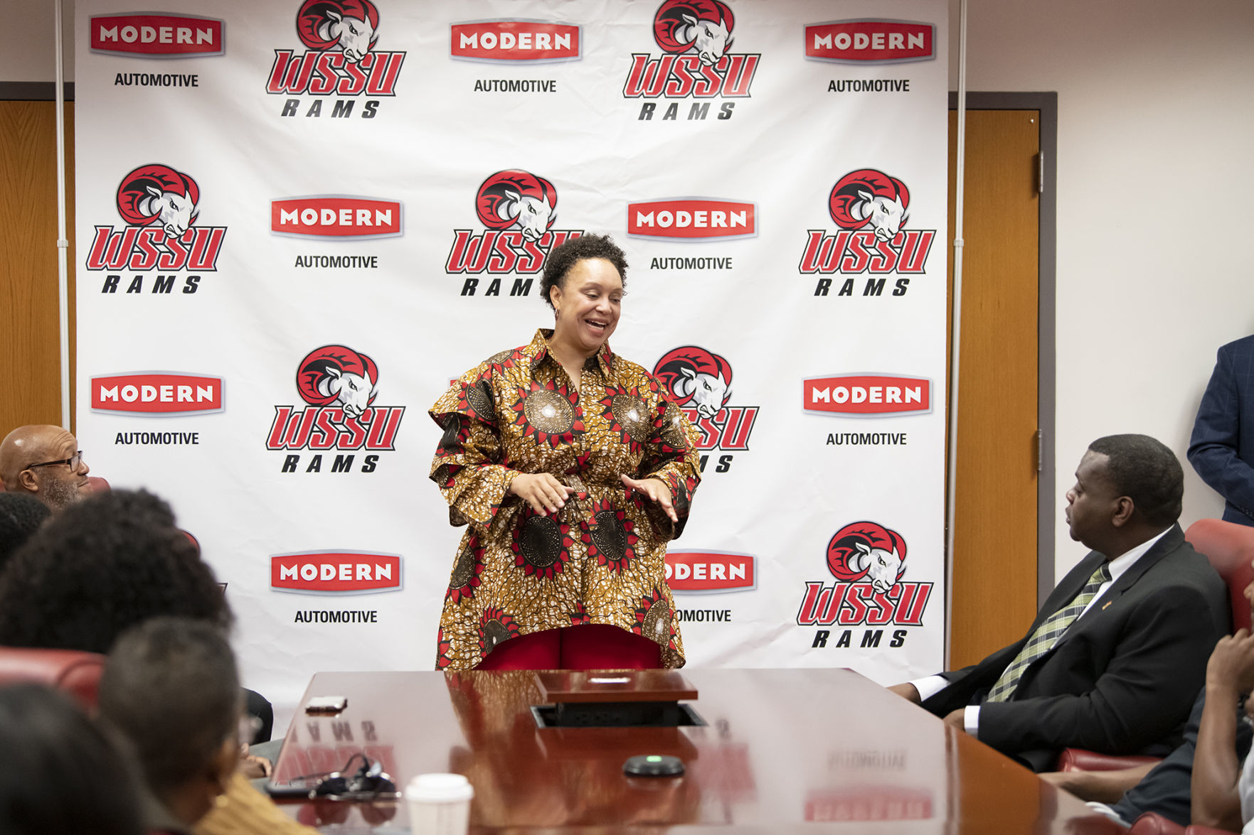 Athletic Director Etienne Thomas Press Conference